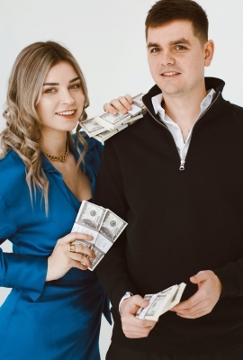 Александр Сенцов и Анастасия Кузнецова